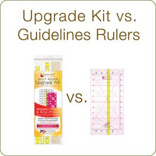 Non Slip Acrylic Quilting Ruler Set – Mrs Quilty