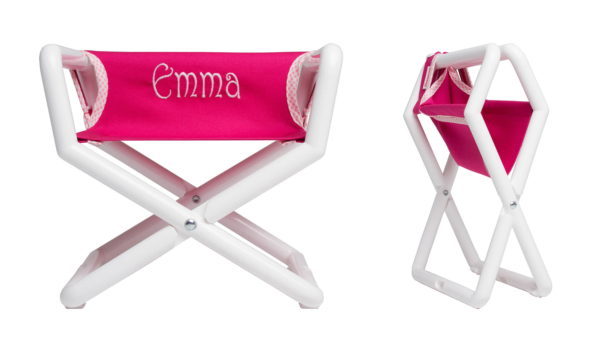 monogrammed kids chair