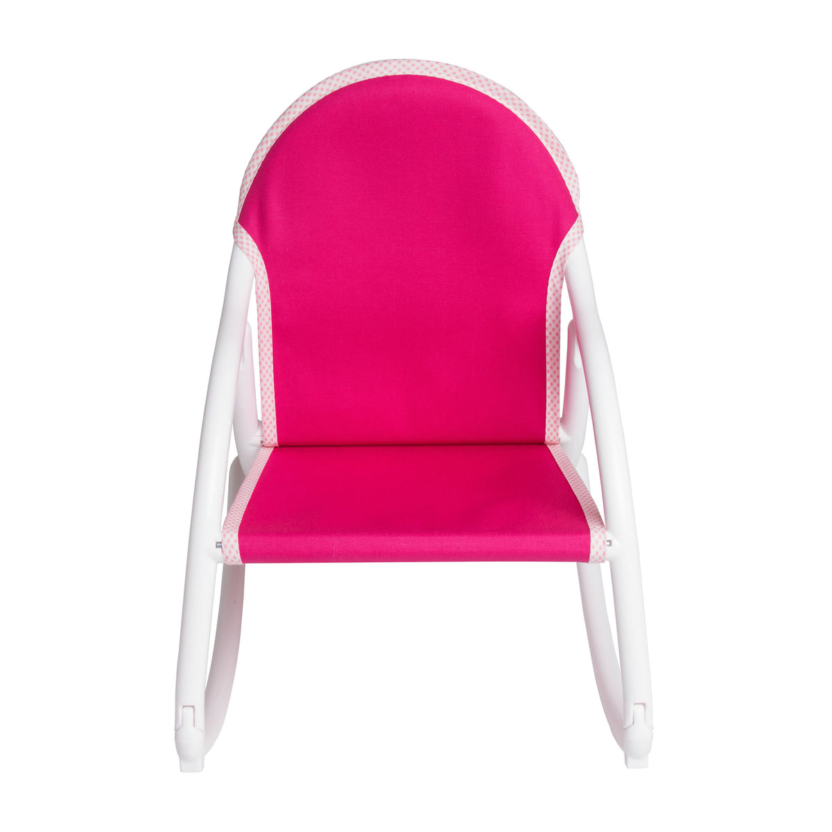 pink childrens rocking chair