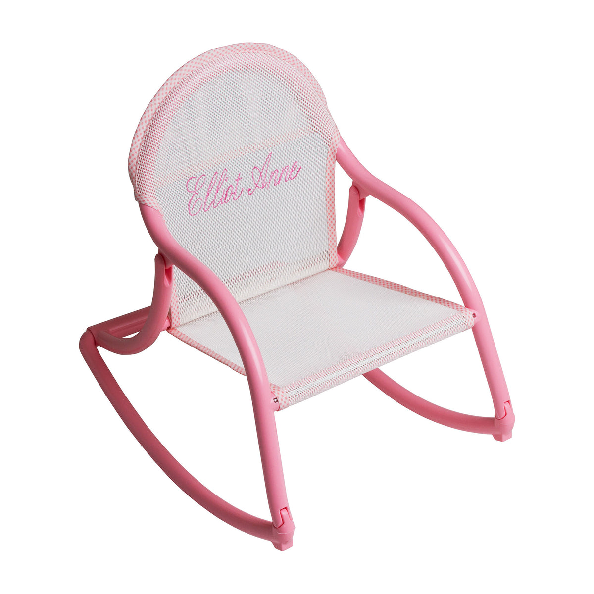 childs rocking chair with name