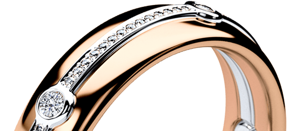 Reed Gold Wedding Rings For Him & Her