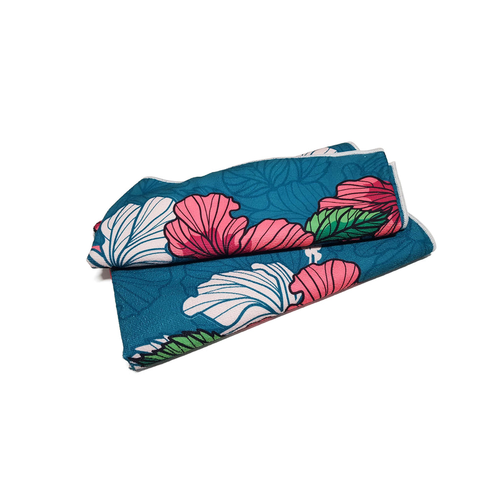 hibiscus beach towel aj