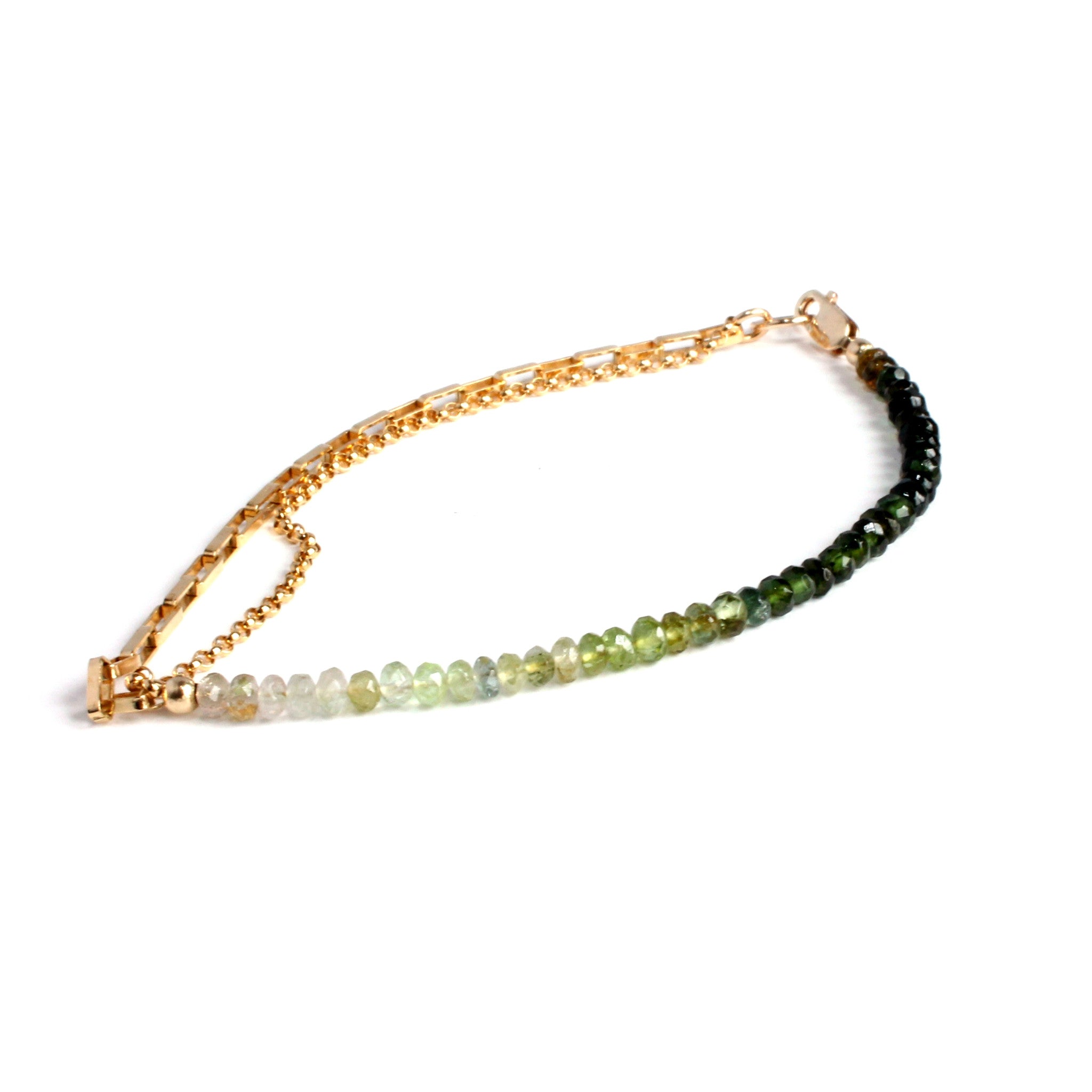 Green Tourmaline Harmony Bracelet