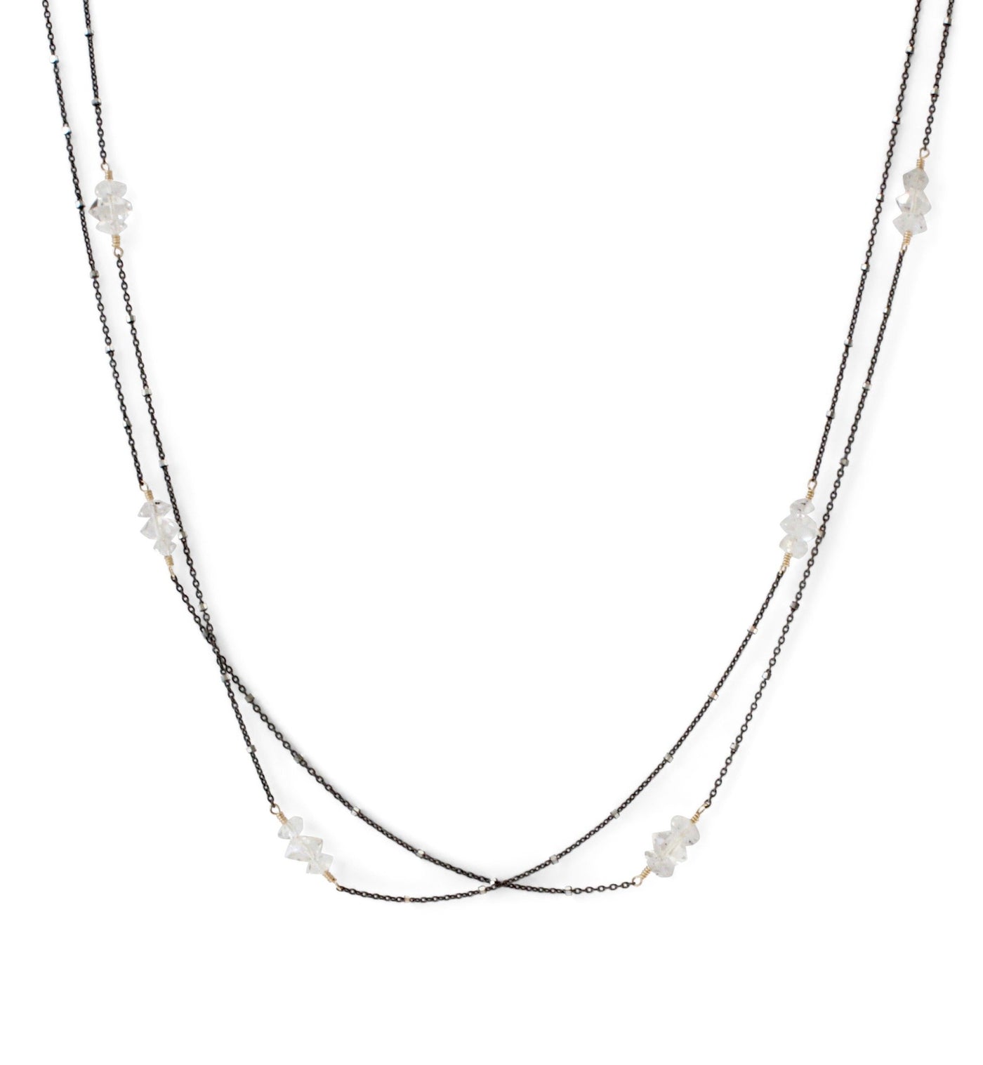 long diamond necklace