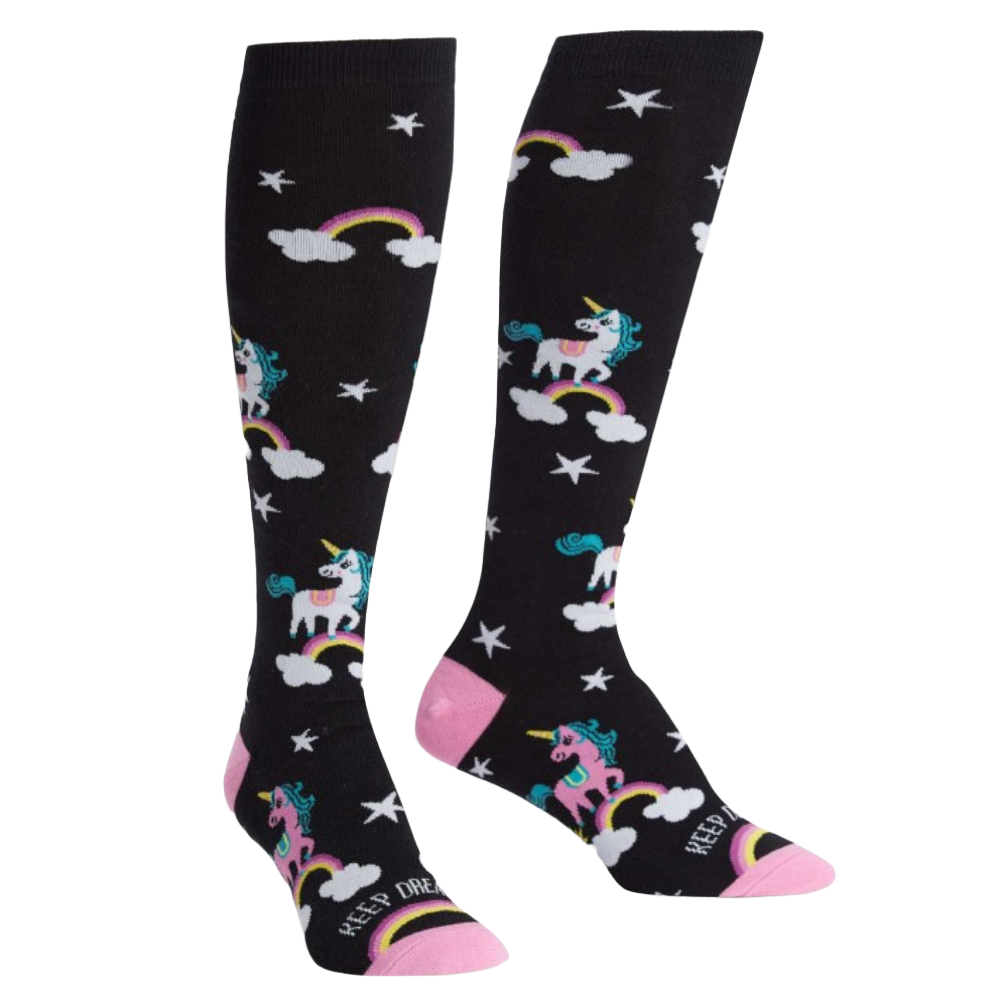 SOCK IT TO ME Knee High Womens Keep Dreamin