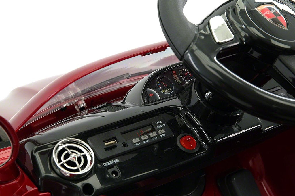 Kiddie Roadster 12V Battery Power LED Wheels R/C Ride On Toy Kids Car ...