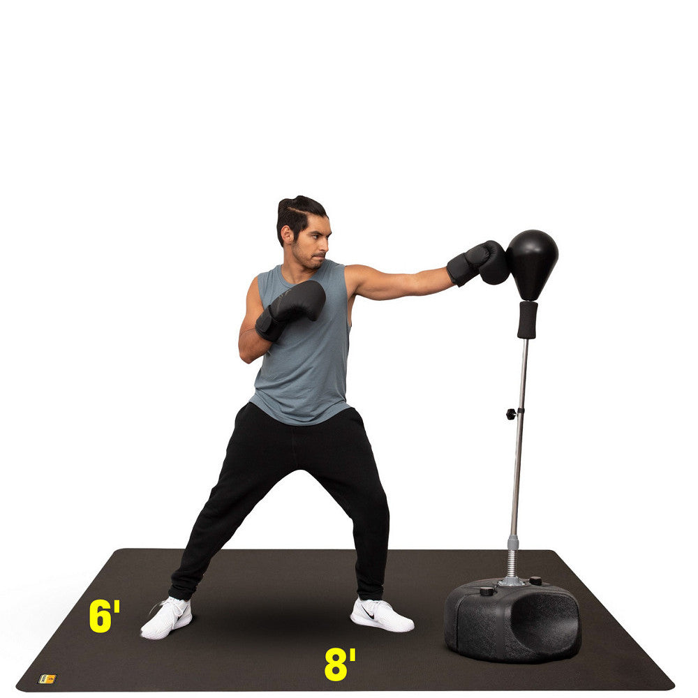 Gorilla Mat Premium Large Yoga Mat 6' x 4' x 8mm, Sports Equipment,  Exercise & Fitness, Exercise Mats on Carousell