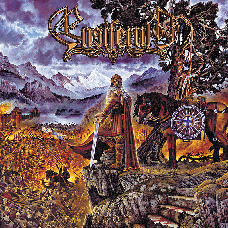 Ensiferum, Iron, Re-Issue Musta Vinyyli - Backstage Rock Shop