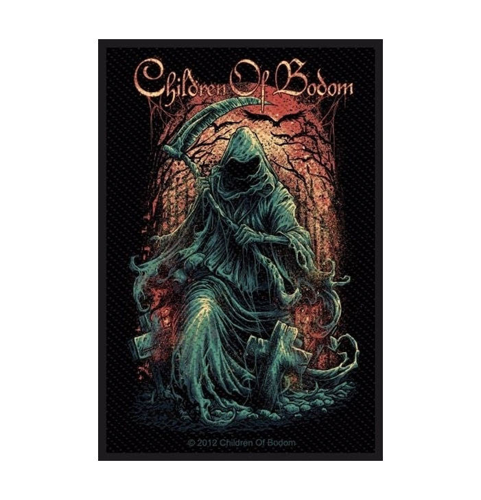 Children Of Bodom Grim Reaper Patch Backstage Rock Shop