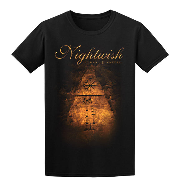 met de klok mee Benodigdheden slim Nightwish, Human. :||: Nature., T-Shirt – Backstage Rock Shop