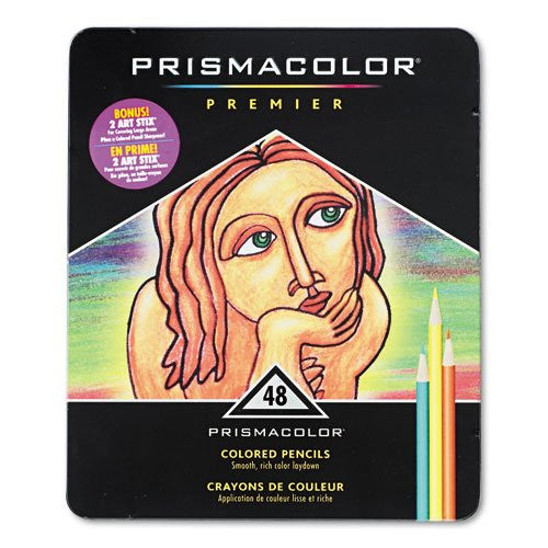  Prismacolor  Premier Colored  Pencils  48 Assorted Color  