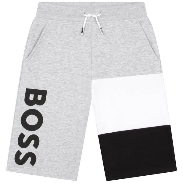 BOSS Kids Bermuda Shorts Grey