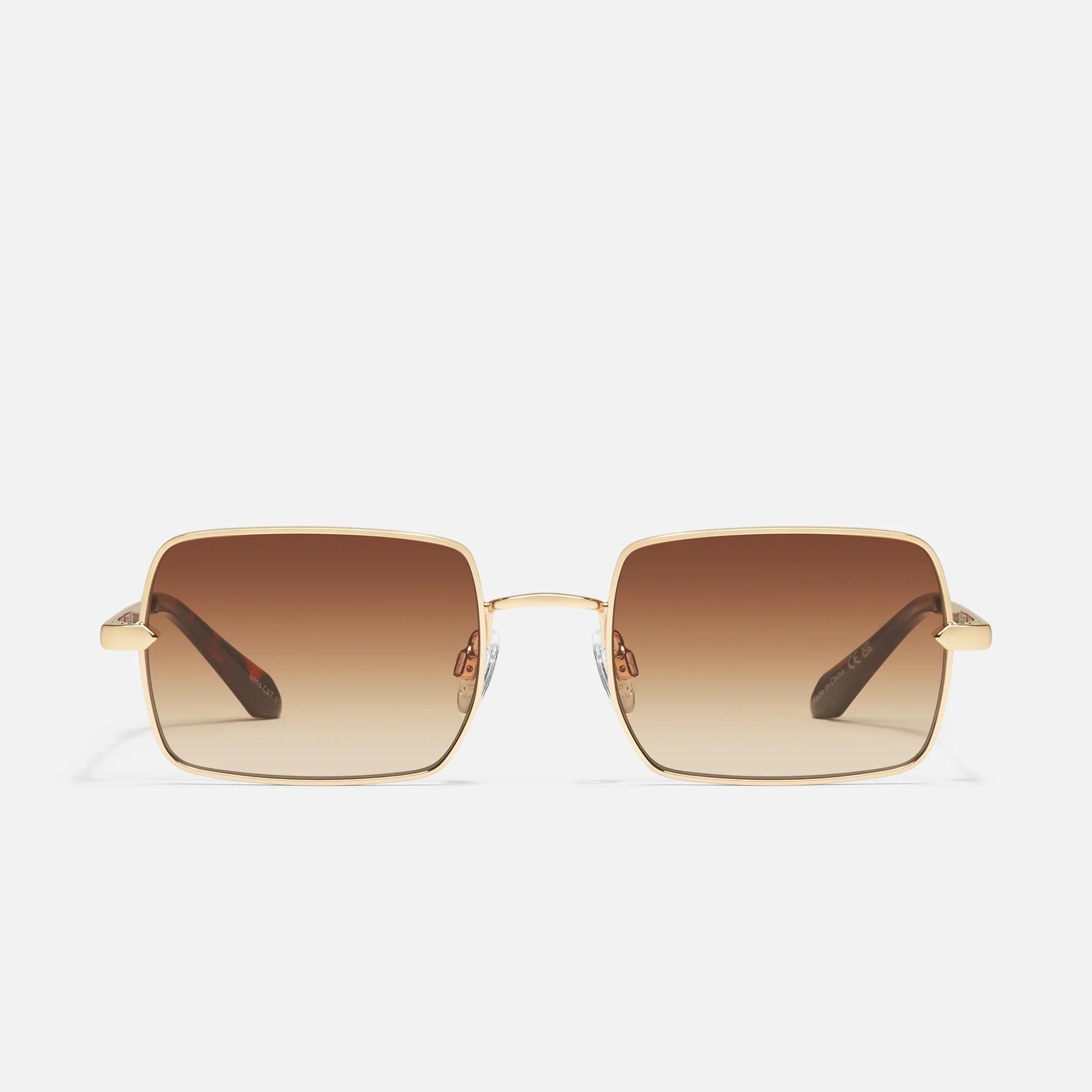 TTYL Gold/Brown Sunglasses