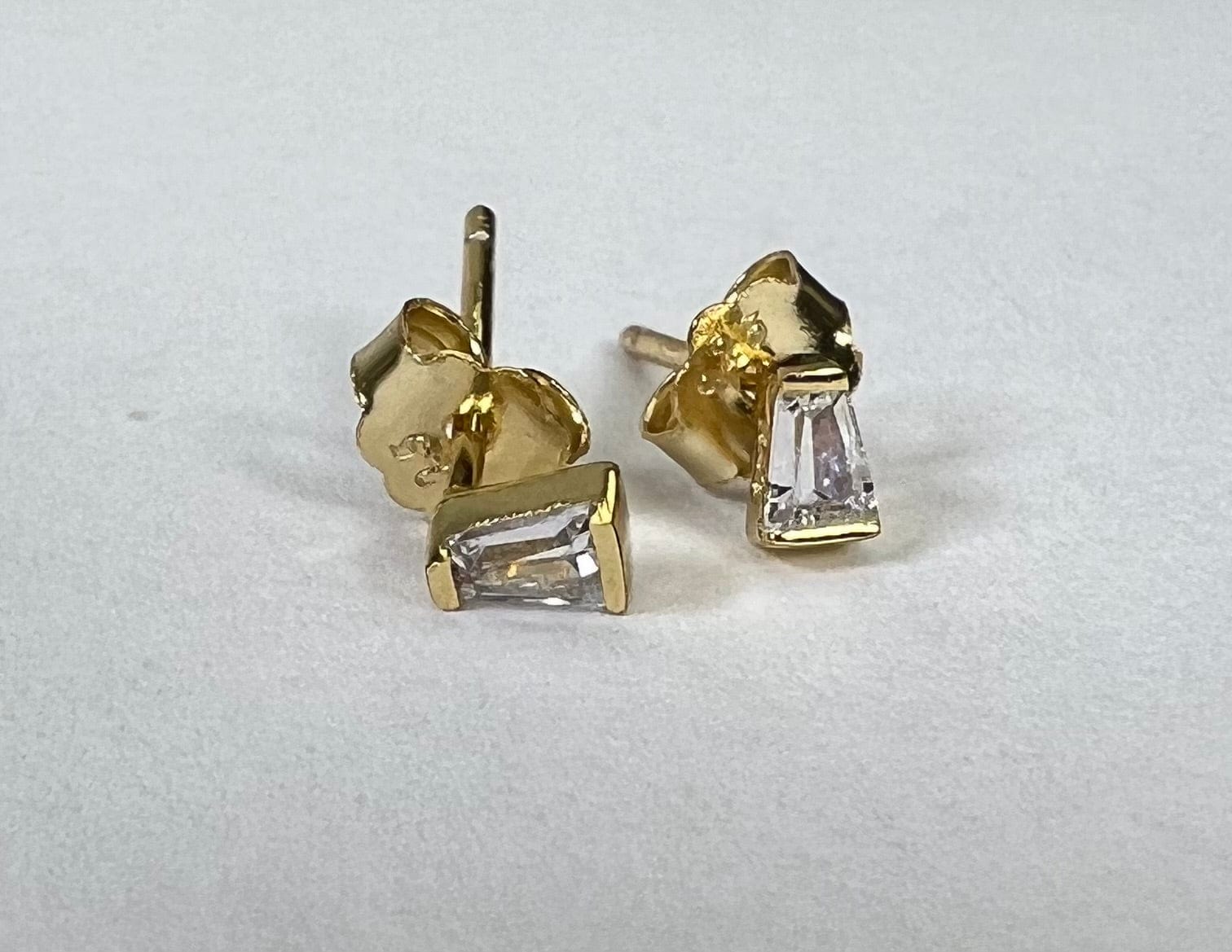 Dawson Diamond Studs 14k Gold | LIT Boutique