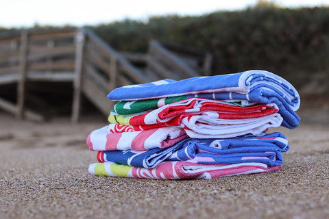 Pontoon Girl® Beach Towels