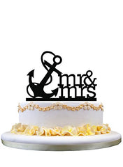 nautical bachelorette cake topper wedding beach