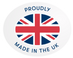Proudly made in the UK