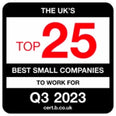UKs Top 25 best small companies logo