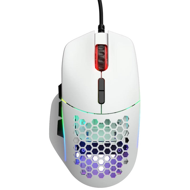 Glorious Model I Light-weight Wired RGB Gaming Mouse - Matte White
