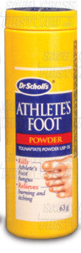 dr scholls athletes foot powder