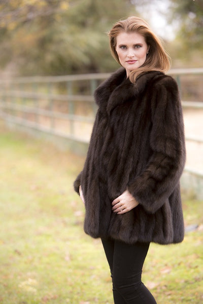 Natural Russian Sable Fur Stroller – Christian Nobel Furs