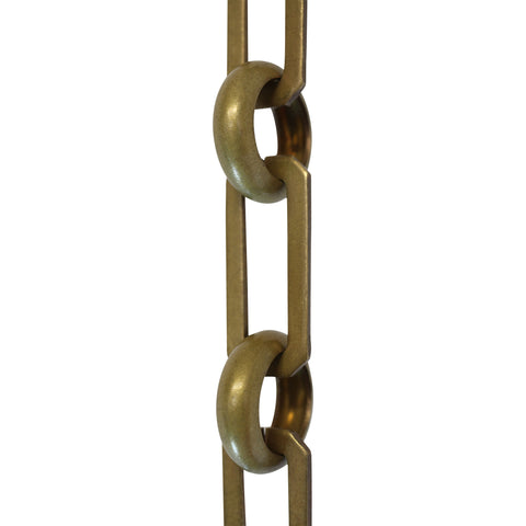 KingChain 504445 Spiral Brass Decorative Chain Kit