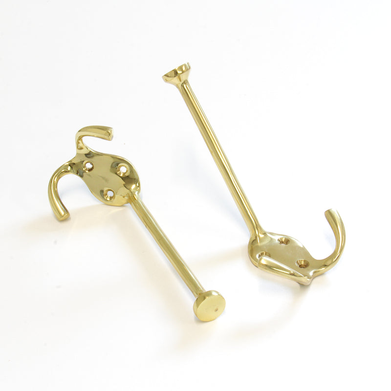 Grip Hook Br2566 Brass Modern Wall Hook 3 9 Inch Rch Hardware