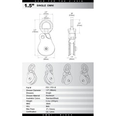 1.5 inch pulley