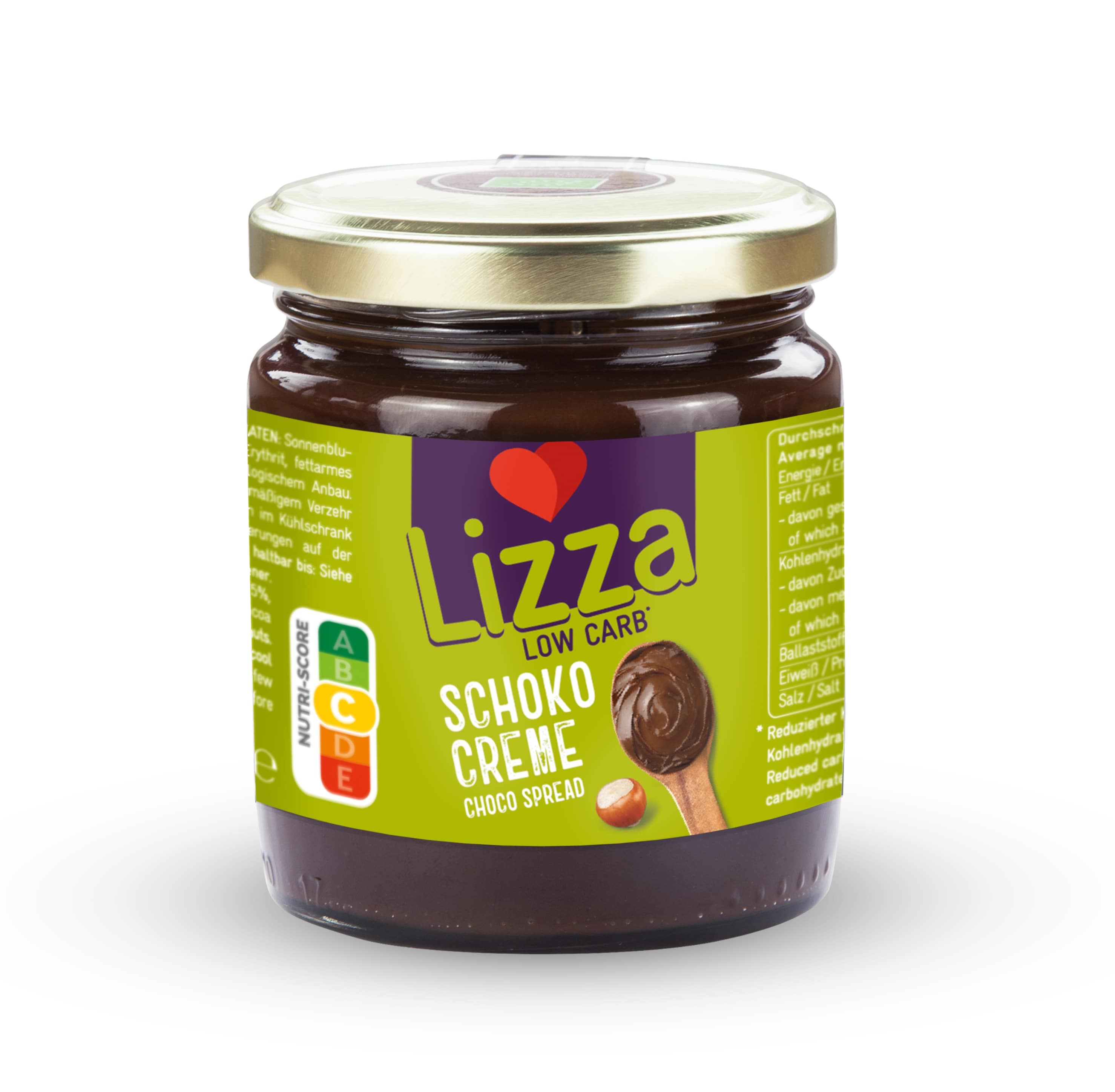 Lizza Low Carb Schoko-Creme