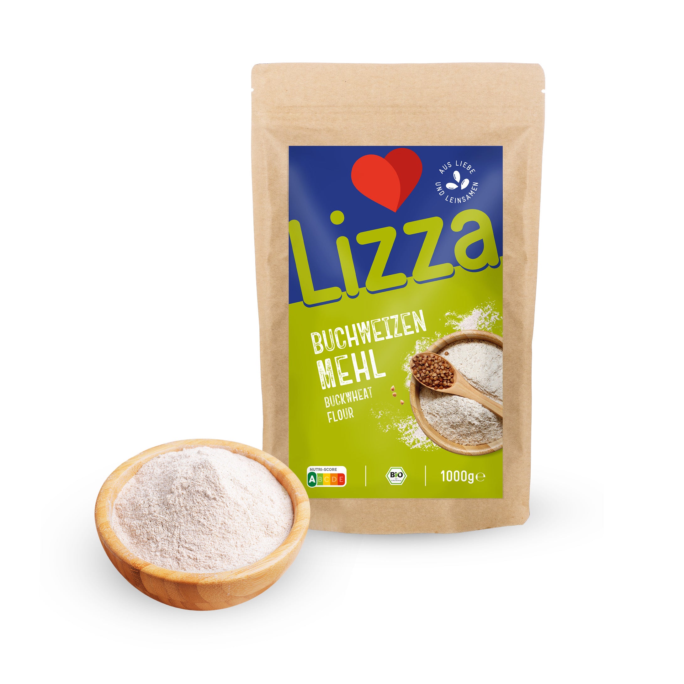 Lizza Bio Buchweizenmehl » Gluten Free