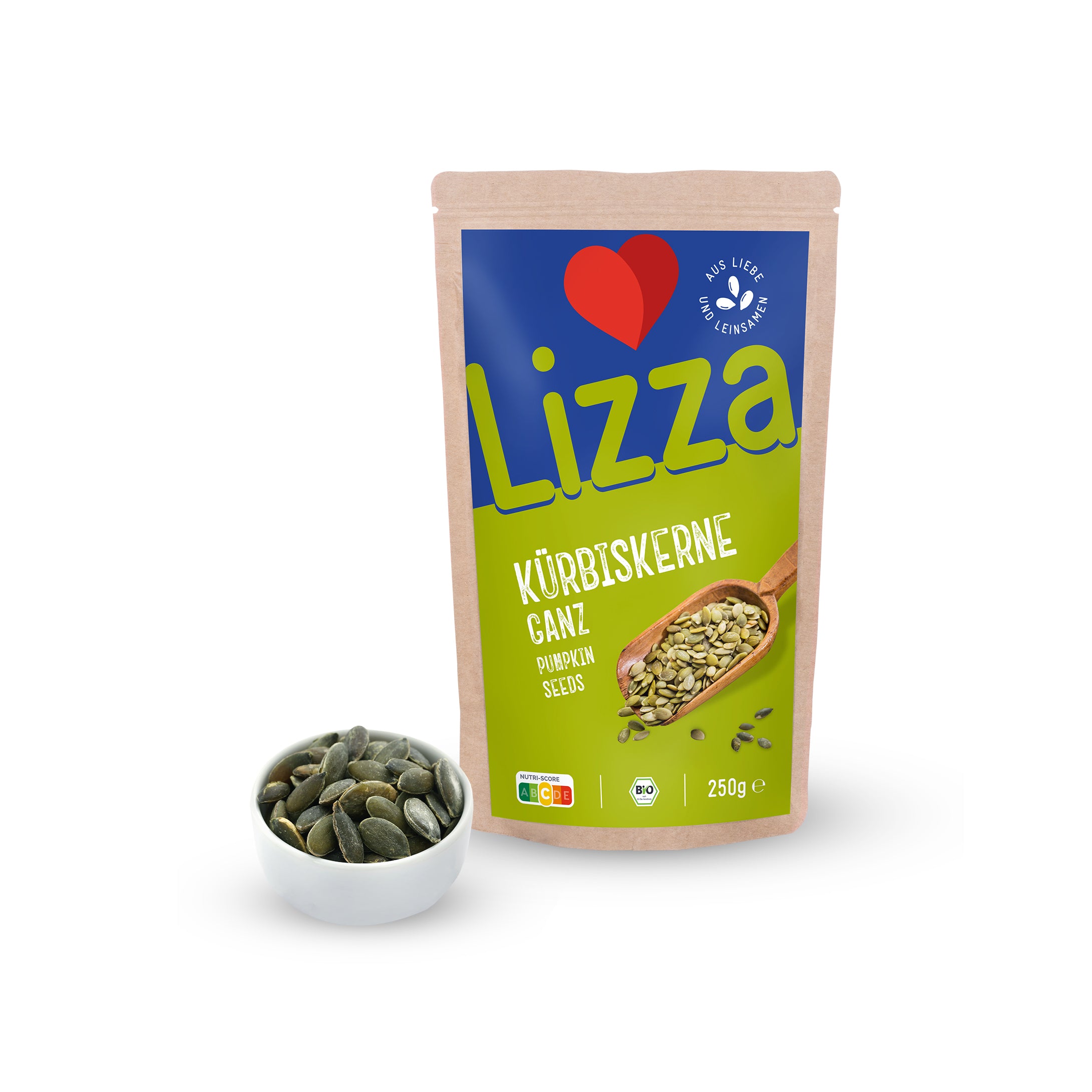 Lizza Bio Kürbiskerne » Gluten Free