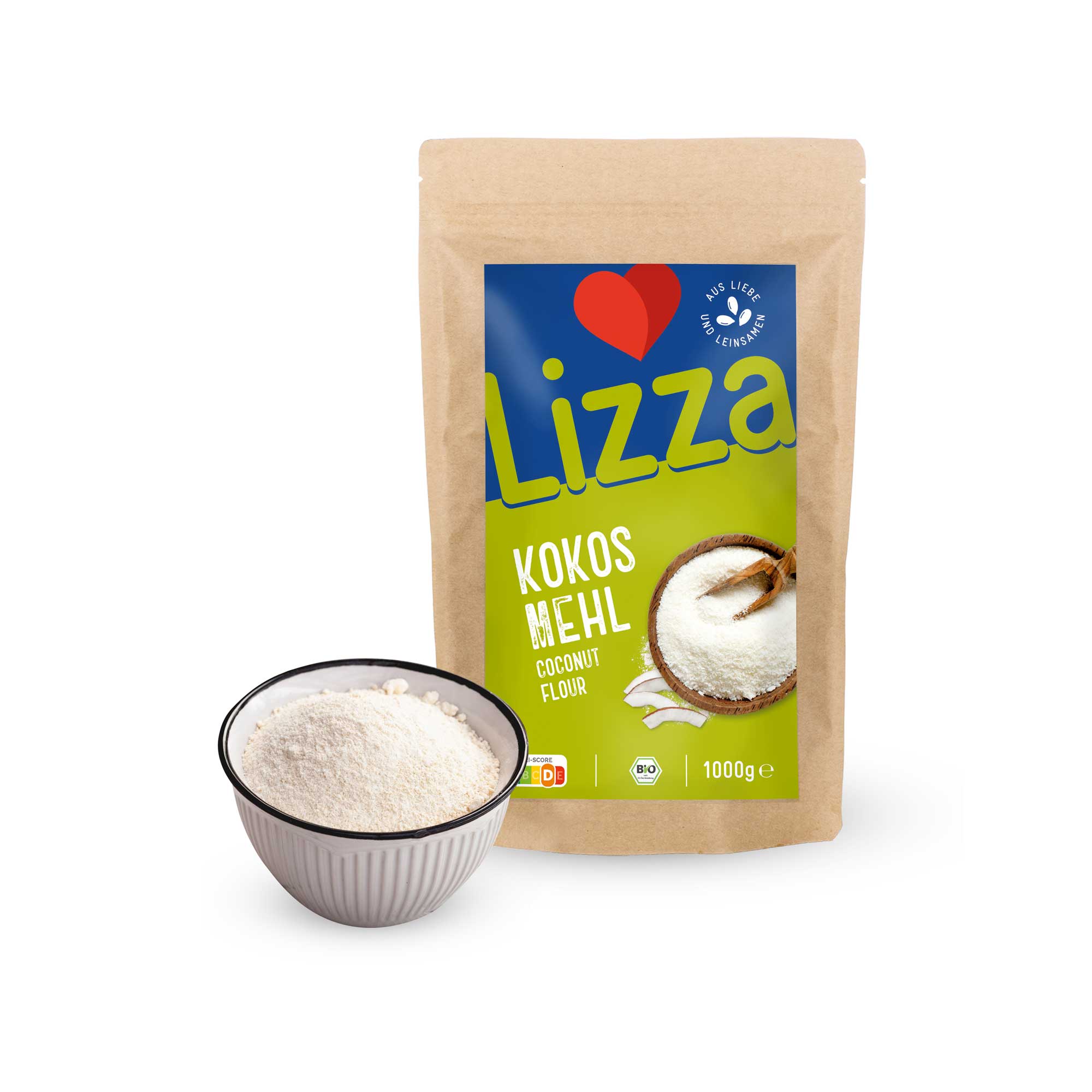 Lizza Bio Kokosmehl » Gluten Free