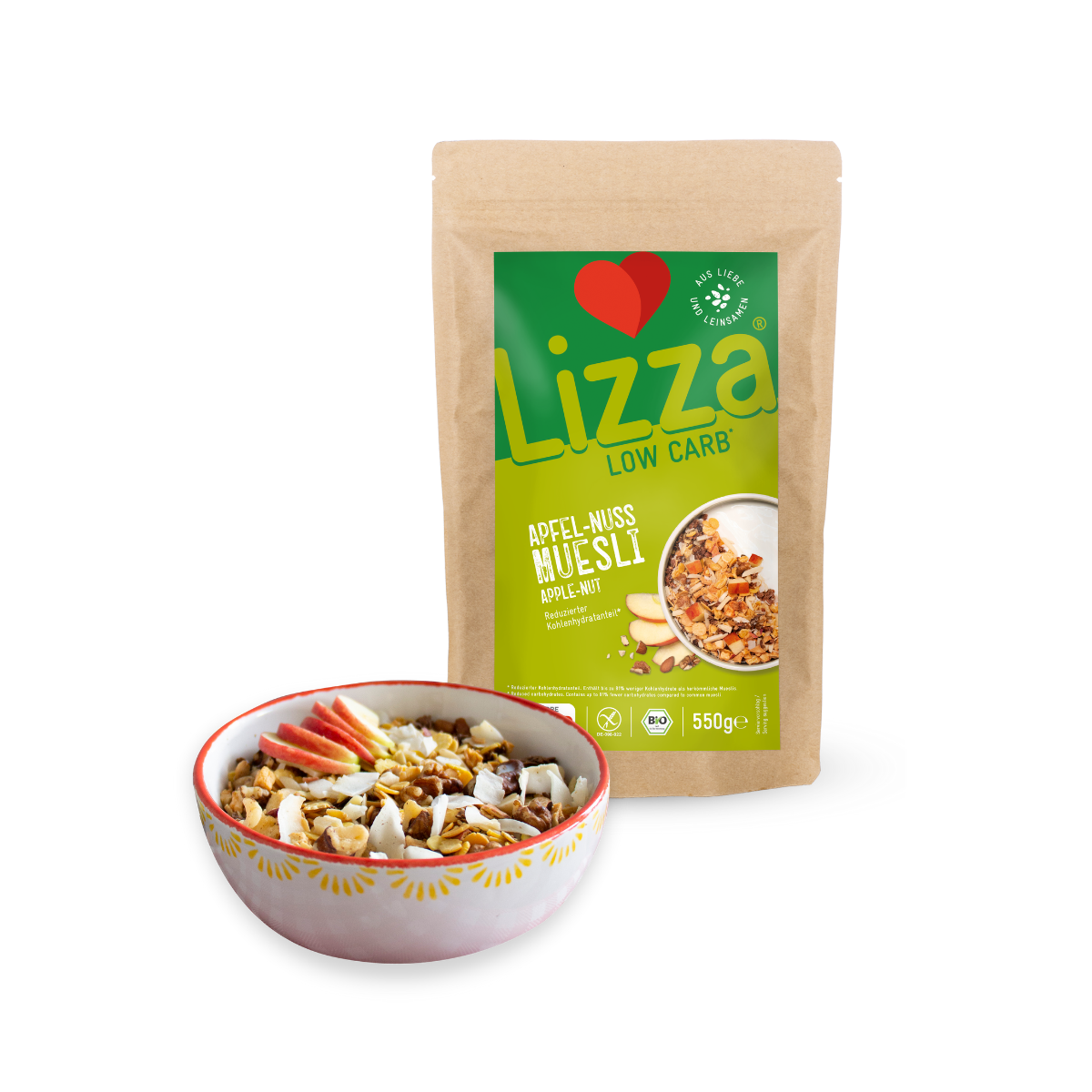 Lizza Apfel-Nuss Müsli » Gluten Free