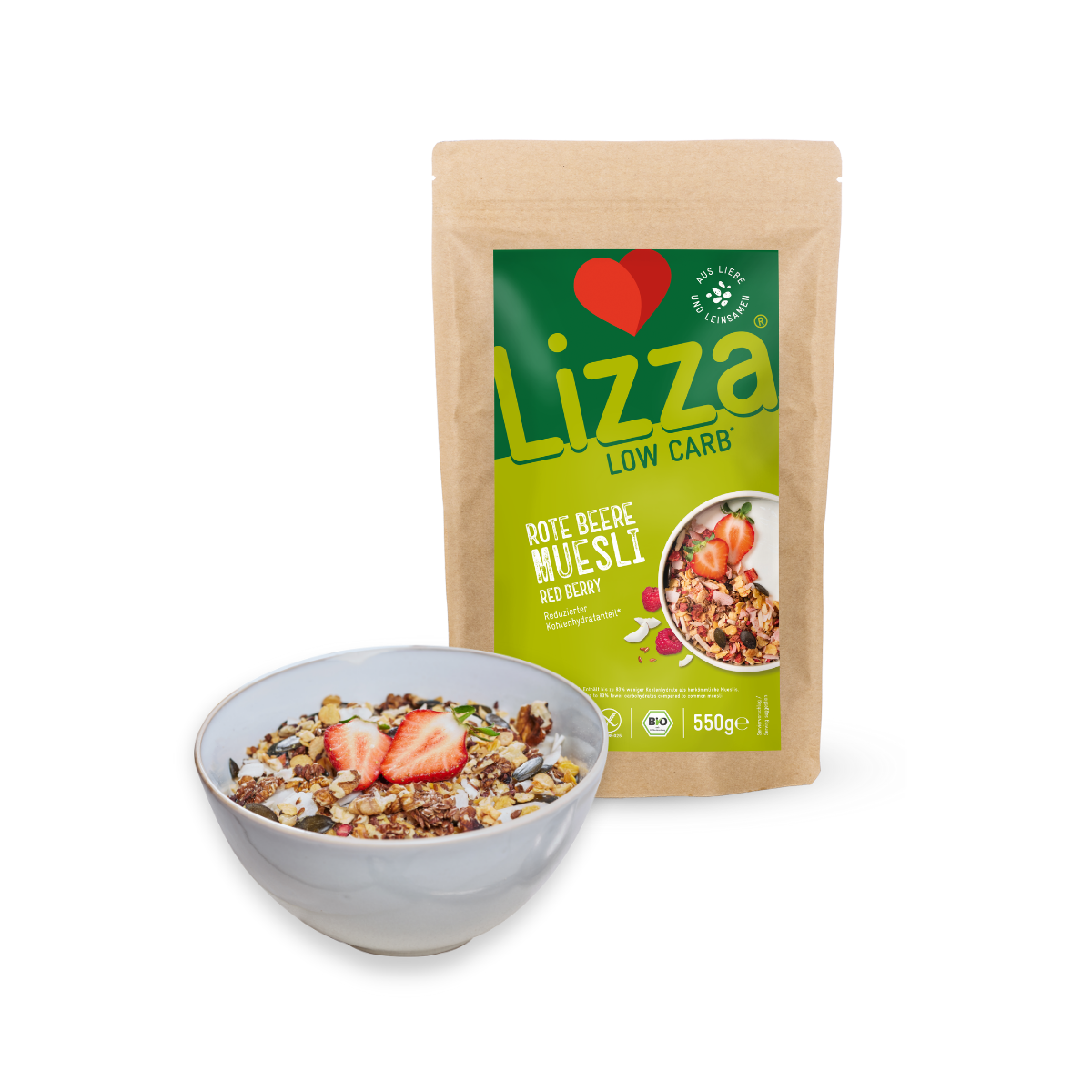 Lizza Rote Beere Müsli » Gluten Free