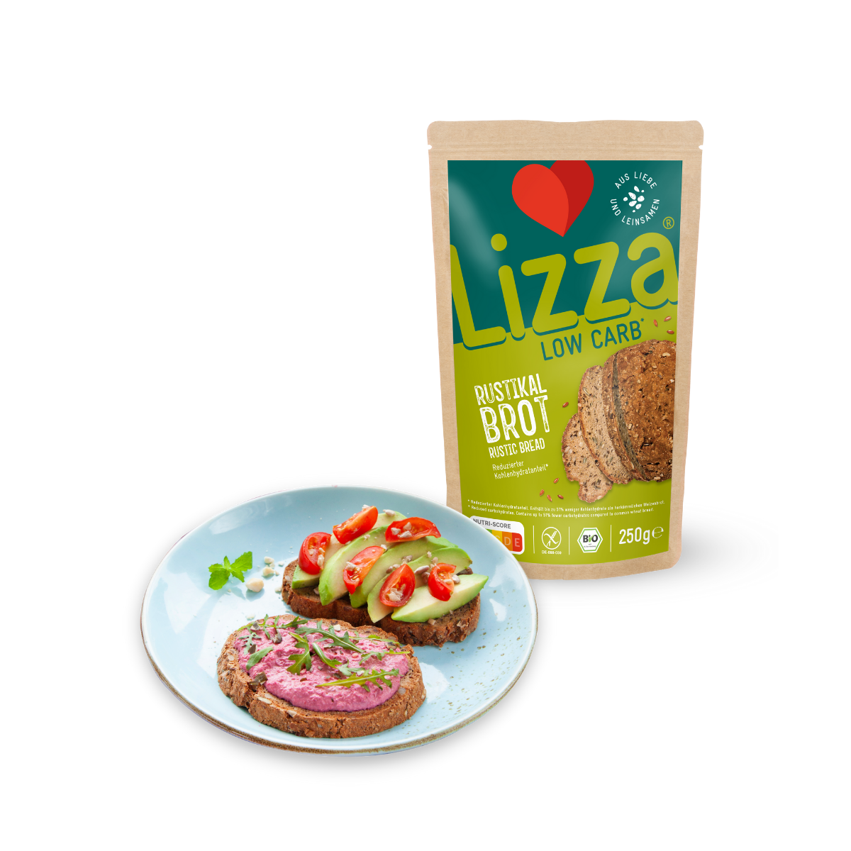 Lizza Rustikal Brot Backmischung » Gluten Free