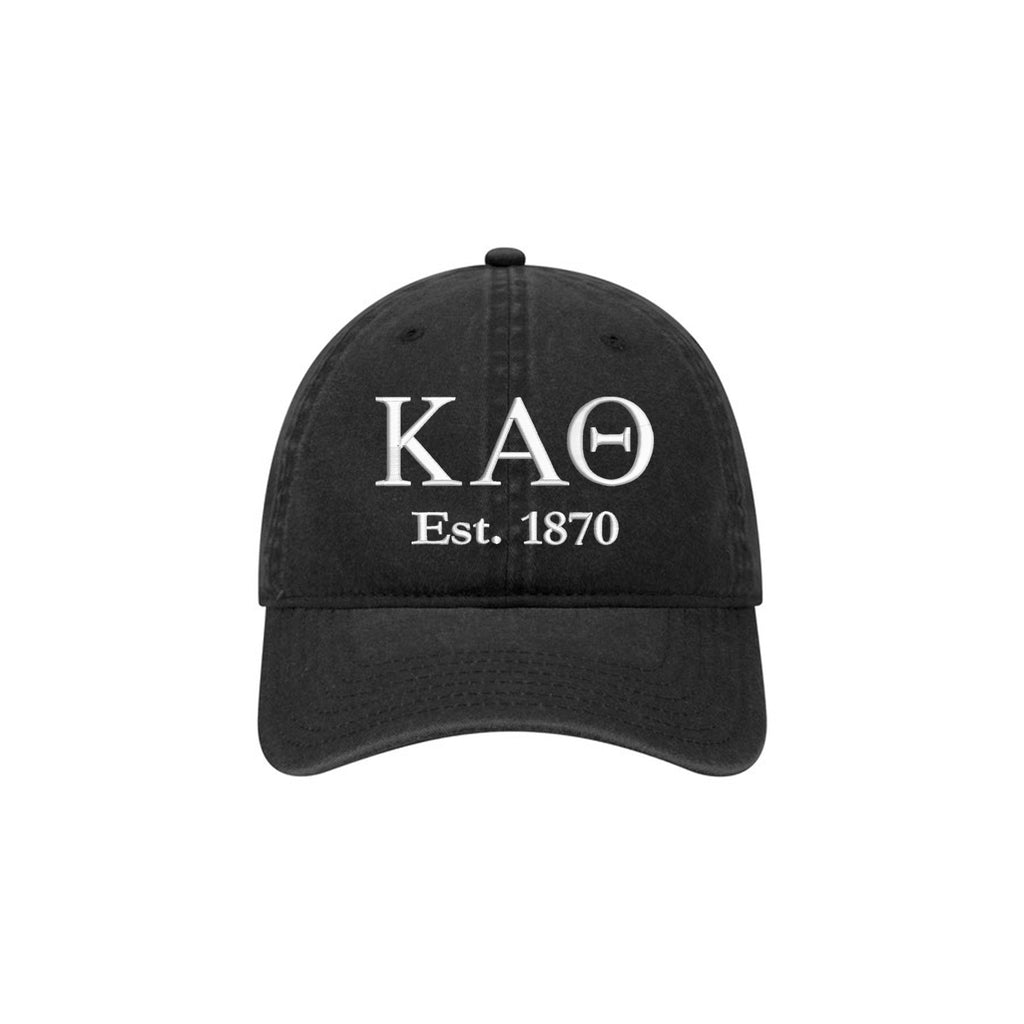 Letters Kappa Gamma Shop – Kappa Beach Washed Sorority Hat