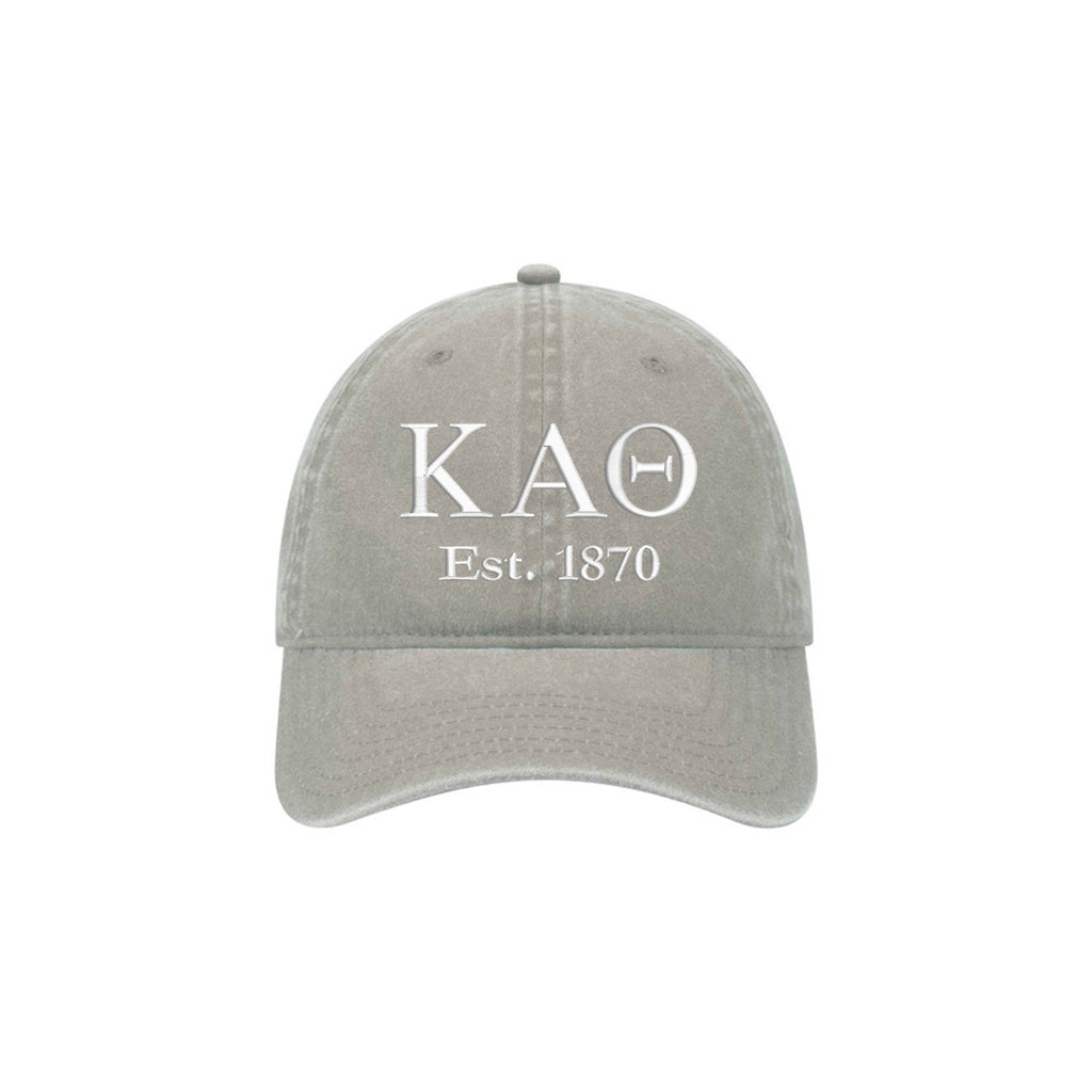 Kappa Kappa Gamma Beach Washed Hat – Sorority Letters Shop | Baseball Caps