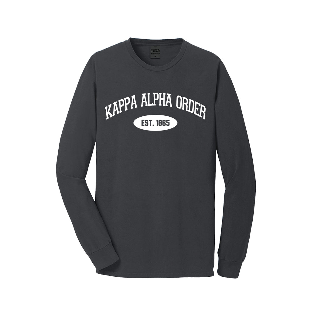svulst sådan nakke Kappa Kappa Psi Long Sleeve Vintage T-Shirt – Sorority Letters Shop