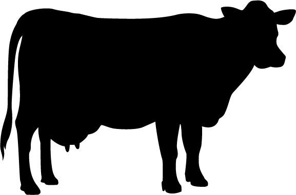 Dairy Cow vinyl decal sticker – CompleteDecal.com