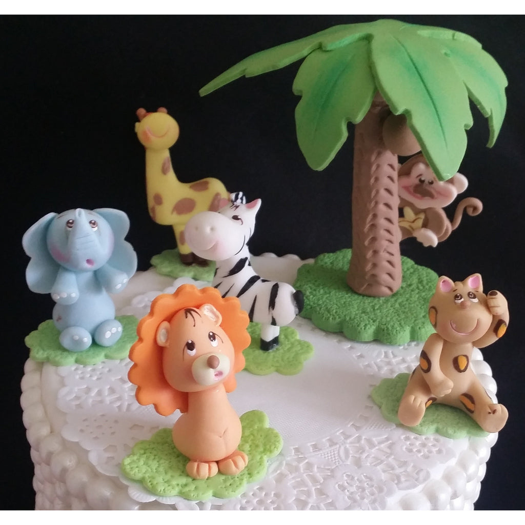 safari cake toppers for baby shower