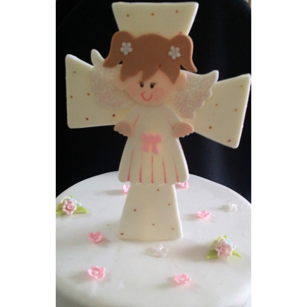 Angel Cake Decoration First Communion And Baptism Cake Toppers For Girl Or Boy