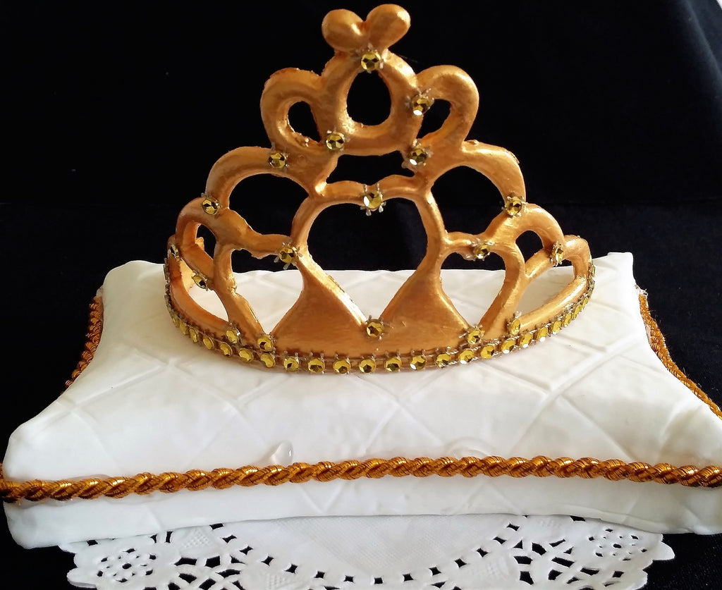 Princess Crown Cake Topper Crown Cake Topper Princess Crown In Gold C T B