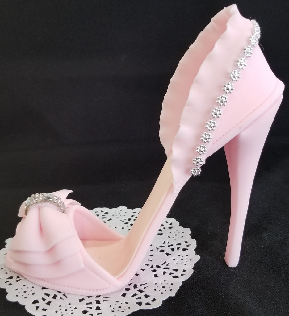 High Heels Cake Topper Shoes Cake Decoration Fancy Shoe Cake Topper In C T B