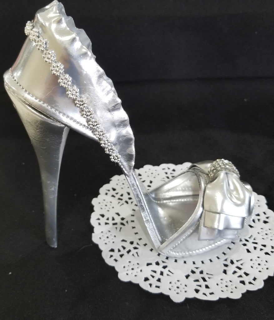 High Heels Cake Topper Shoes Cake Decoration Fancy Shoe Cake Topper in ...