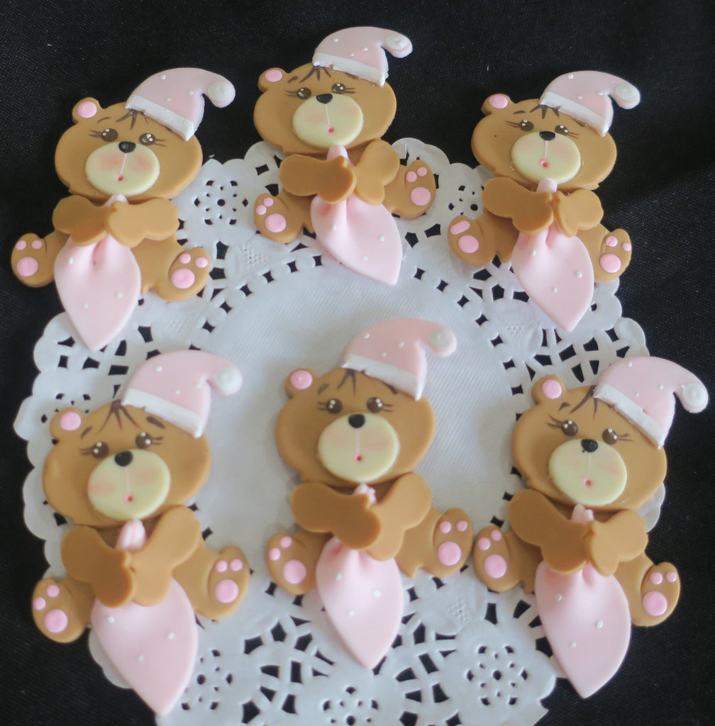 Baby Bear Baby Shower Corsage Figurines Baby Bear for ...