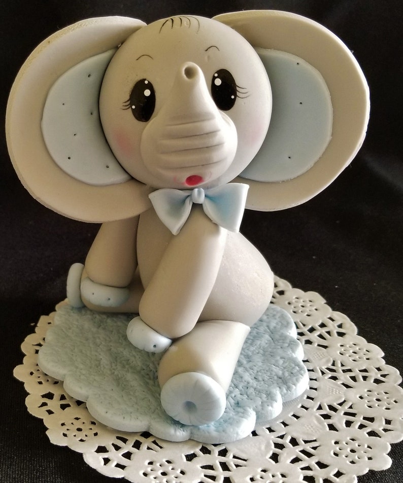 Baby Elephant Cake Topper Cake Baby Elephant – C T B