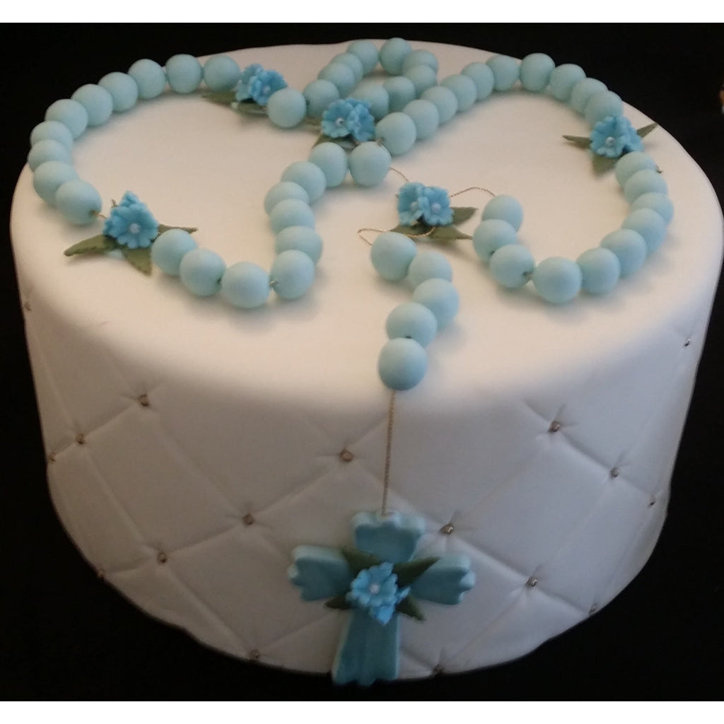 First Communion And Baptism Cake Toppe Rosary Cake Decorations