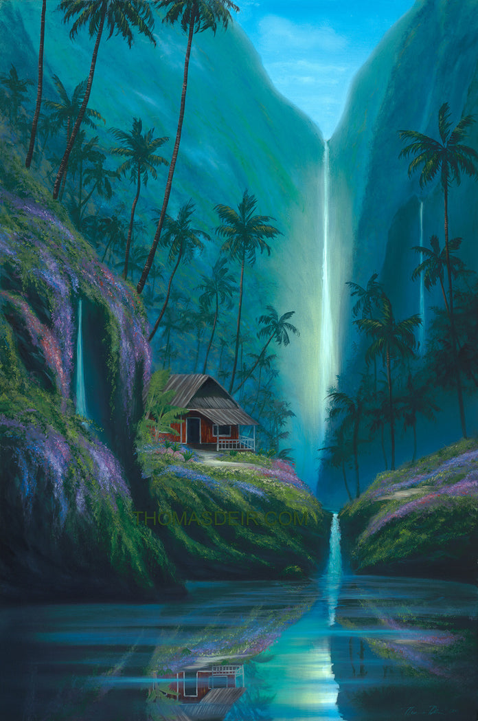 Thomas Deir - Mokulua Moonbow 11x14 Canvas – Coco's Trading Post