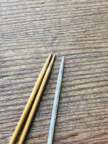 ChiaoGoo bamboo & Lykke knitting needles
