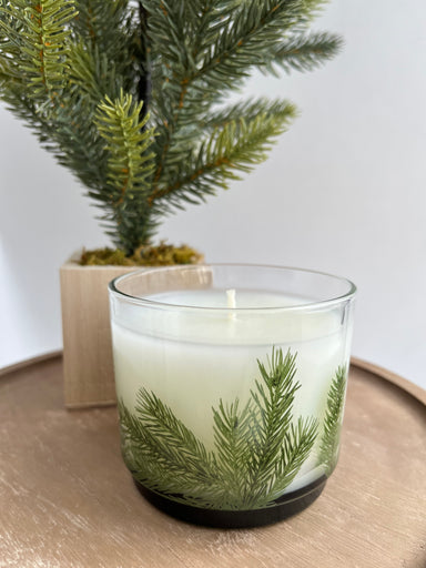 Frasier Fir Pine Needle Luminary Candle - Small